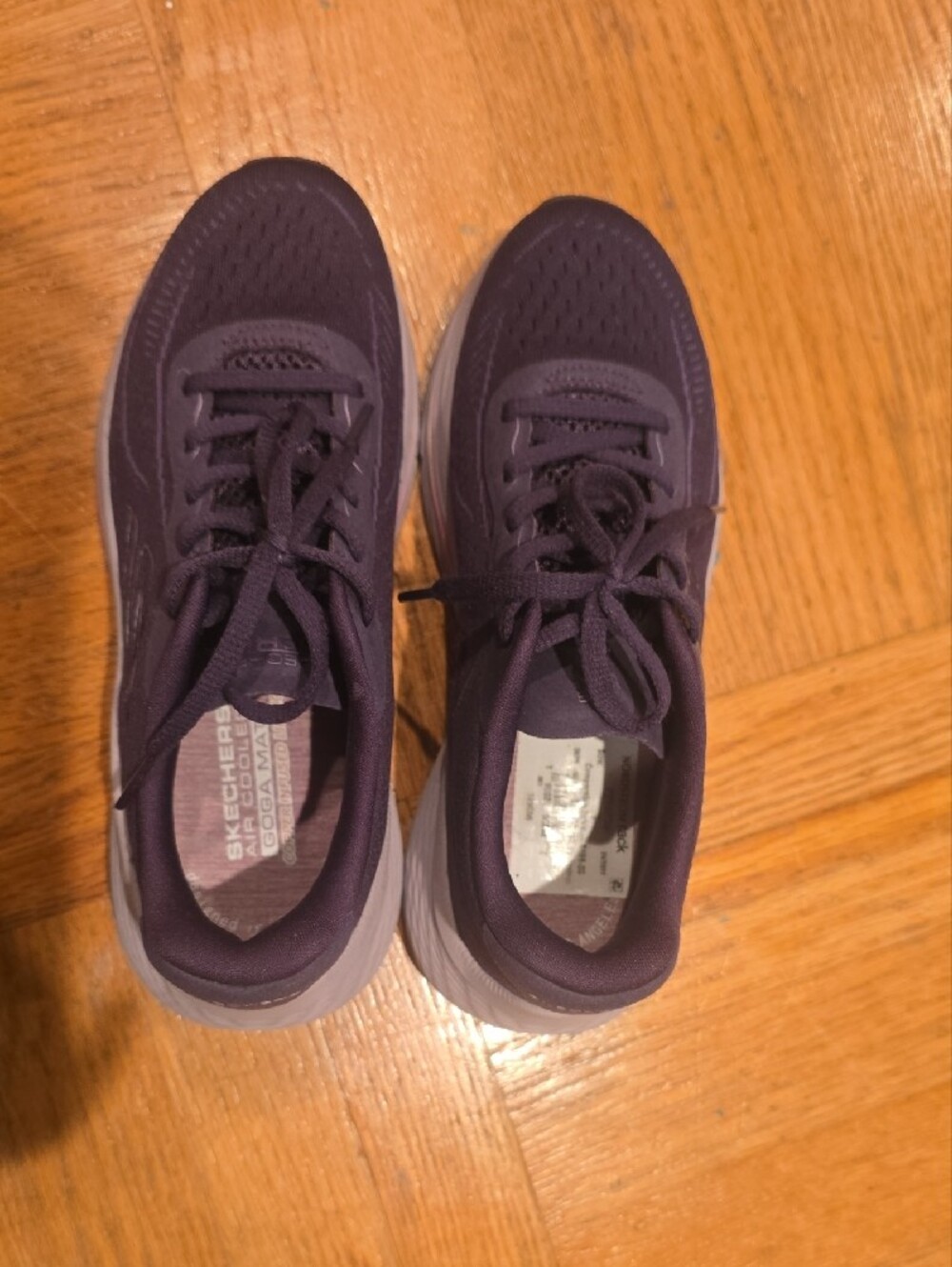 Skechers Women's Plum Athletic Lace-Up Running Shoes - Picture 2 of 3